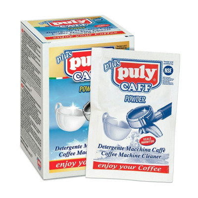 Детергент для очистки эспрессо кофемашин „Puly Caff Plus Powder“, 10x20 г
